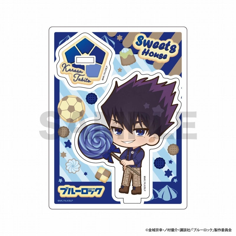 (Goods - Stand Pop) Blue Lock Sweets House Chibi Acrylic Stand/Tabito Karasu