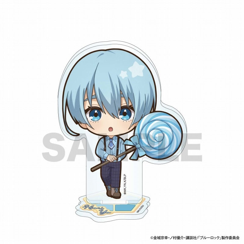 (Goods - Stand Pop) Blue Lock Sweets House Chibi Acrylic Stand/Yo Hiori