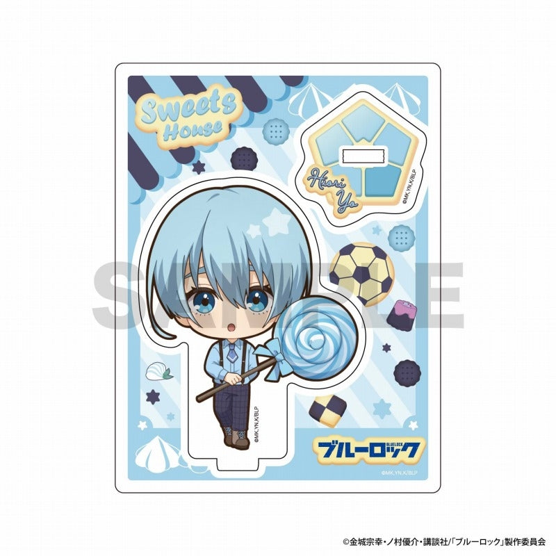 (Goods - Stand Pop) Blue Lock Sweets House Chibi Acrylic Stand/Yo Hiori