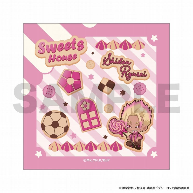 (Goods - Towel) Blue Lock Sweets House Mini Towel/Ryusei Shido