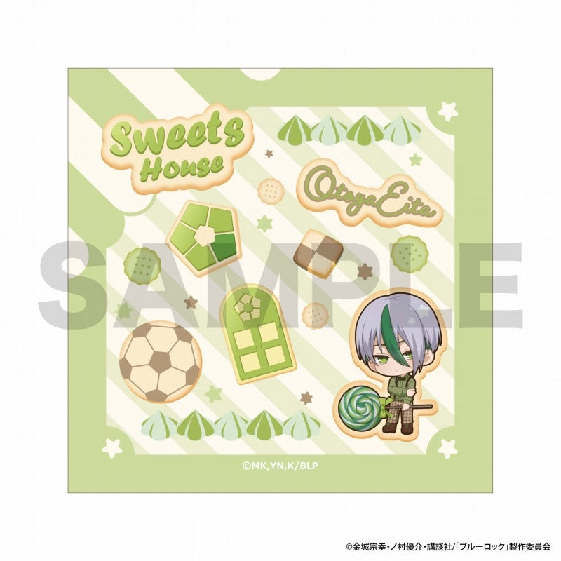 (Goods - Towel) Blue Lock Sweets House Mini Towel/Eita Otoya