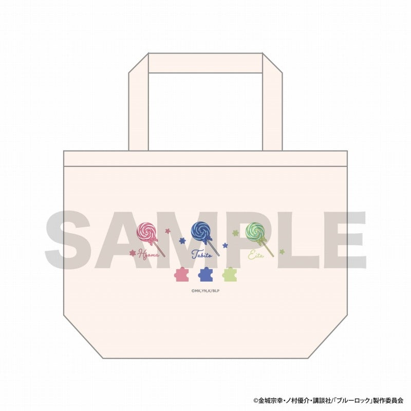 (Goods - Bag) Blue Lock Sweets House Lunch Size Tote/Hyoma Chigiri & Tabito Karasu & Eita Otoya