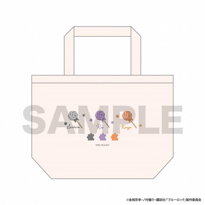 (Goods - Bag) Blue Lock Sweets House Lunch Size Tote/Seishiro Nagi & Reo Mikage & Kenyu Yukimiya