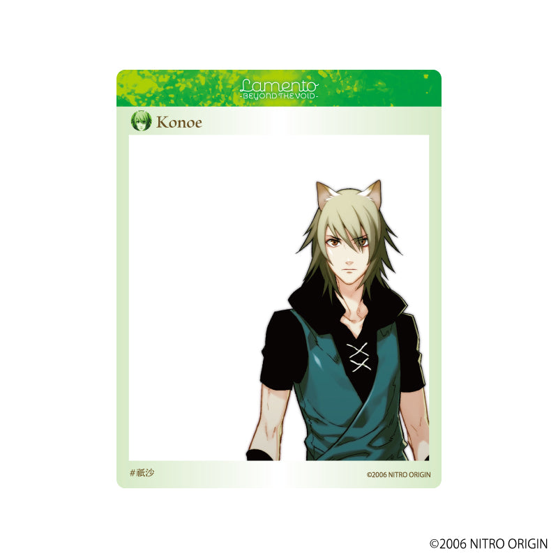 (1BOX=6)(Goods - Card) Lamento - BEYOND THE VOID Acrylic Card  01 (Official Art)