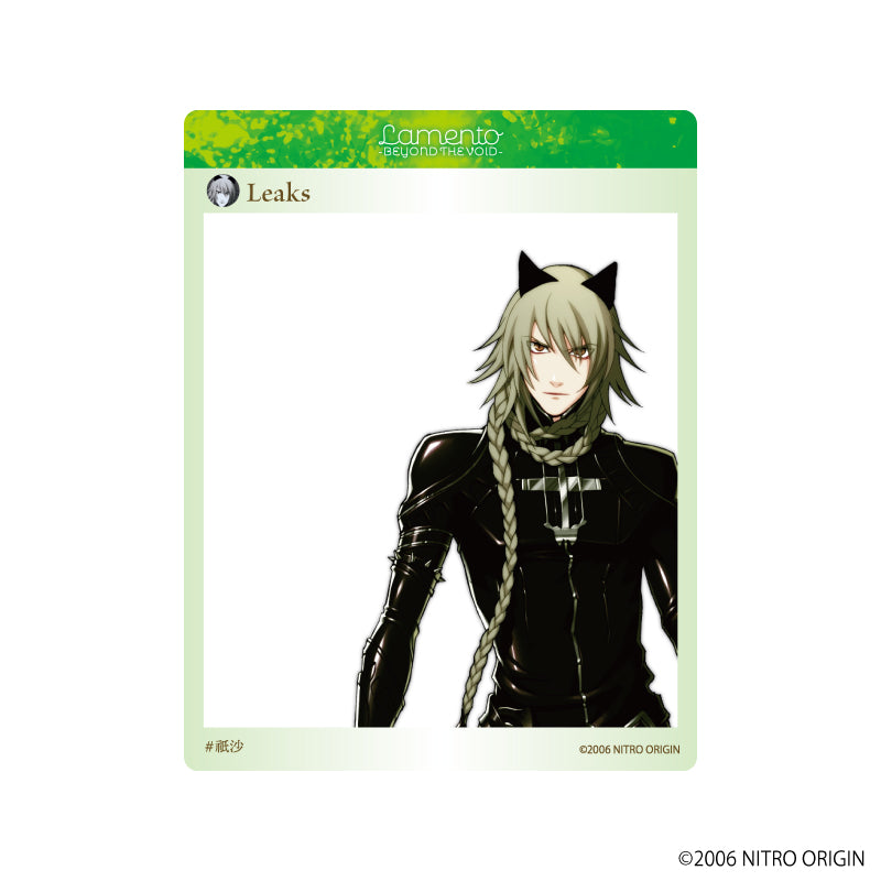 (1BOX=6)(Goods - Card) Lamento - BEYOND THE VOID Acrylic Card  01 (Official Art)