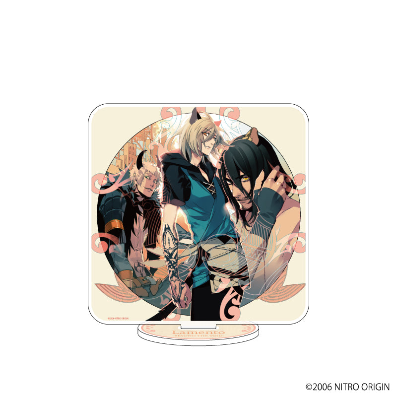 (Goods - Stand Pop) Lamento - BEYOND THE VOID Acrylic Stand 03 - Konoe & Bardo & Verg (Official Art)