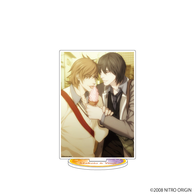 (Goods - Stand Pop) sweet pool Acrylic Stand  02 - Makoto Mita & Youji Sakiyama (Official Art)