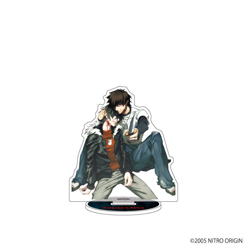 (Goods - Stand Pop) Blood of the Reprimanded Dog (Togainu no Chi) Acrylic Stand 03 - Keisuke & Akira (Official Art)