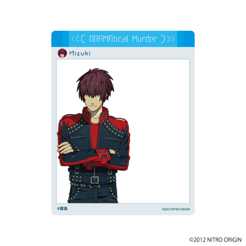 (1BOX=9)(Goods - Card) DRAMAtical Murder Acrylic Card - 01 (Official Art)