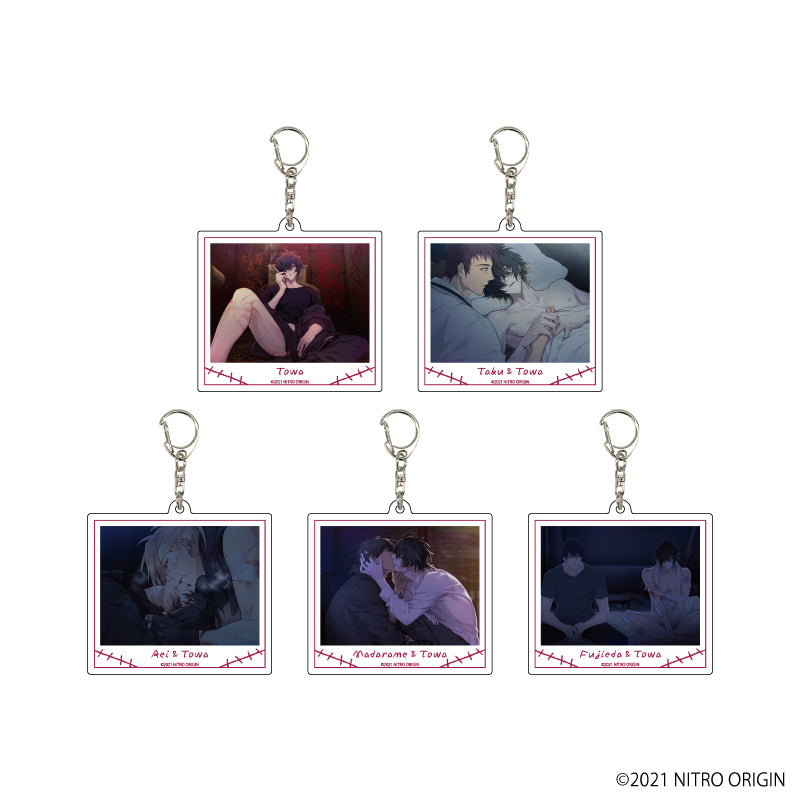 (1BOX=5)(Goods - Key Chain) Slow Damage Acrylic Key Chain 11 (Official Art)