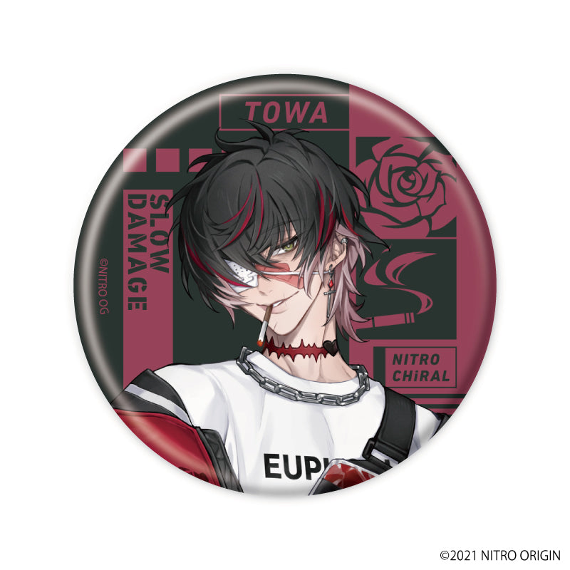 (1BOX=5)(Goods - Badge) NITRO CHiRAL Button Badge 01 (feat. Exclusive Art)