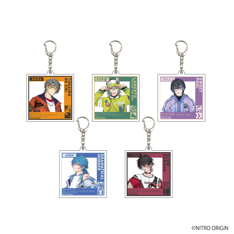 (1BOX=5)(Goods - Key Chain) NITRO CHiRAL Acrylic Key Chain 01 (feat. Exclusive Art)