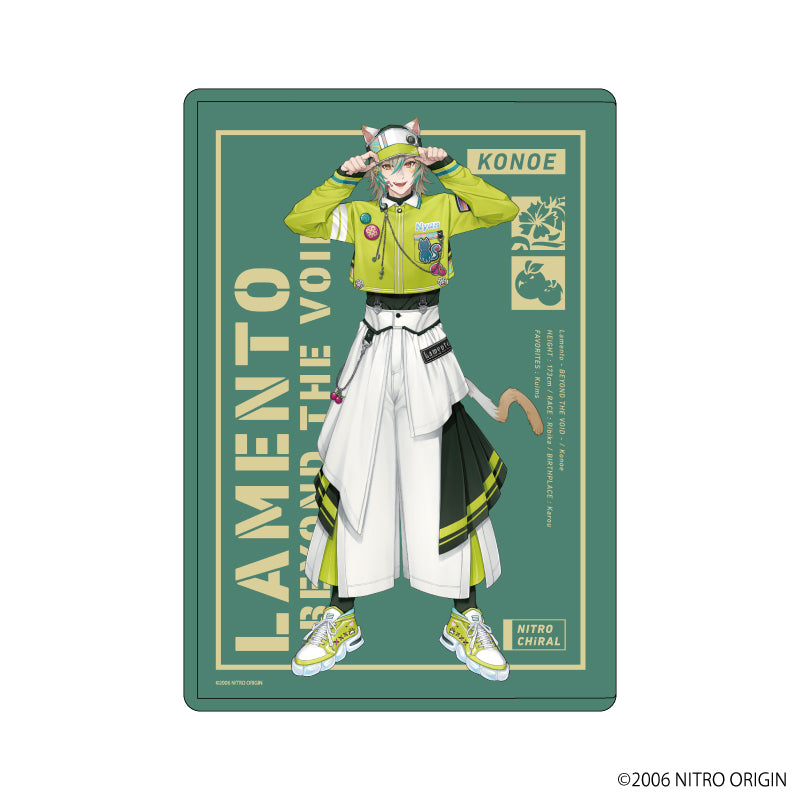 (Goods - Case) NITRO CHiRAL Chara Clear Case 02 - Konoe (feat. Exclusive Art)