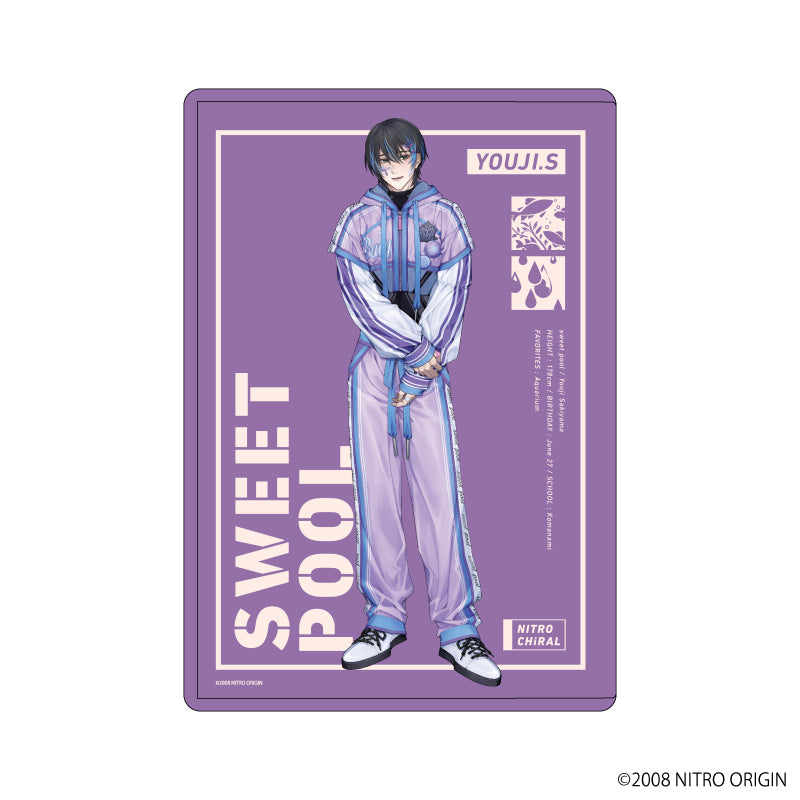 (Goods - Case) NITRO CHiRAL Chara Clear Case 03 - Youji Sakiyama (feat. Exclusive Art)