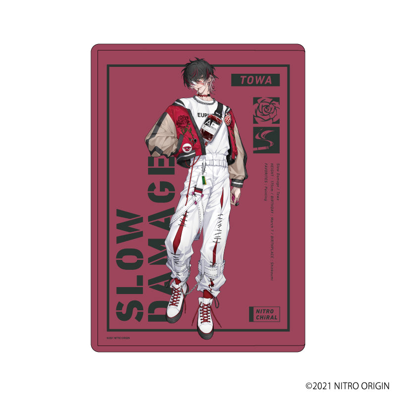 (Goods - Case) NITRO CHiRAL Chara Clear Case 05 - Towa (feat. Exclusive Art)