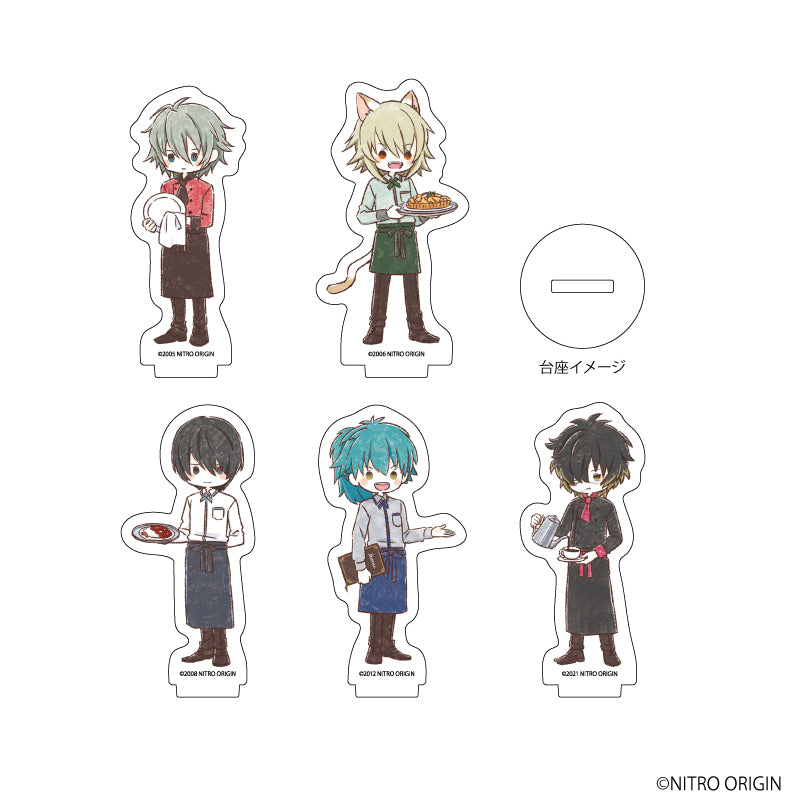 (1BOX=5)(Goods - Stand Pop) NITRO CHiRAL Acrylic Petit Stand 01 (GraffArt)