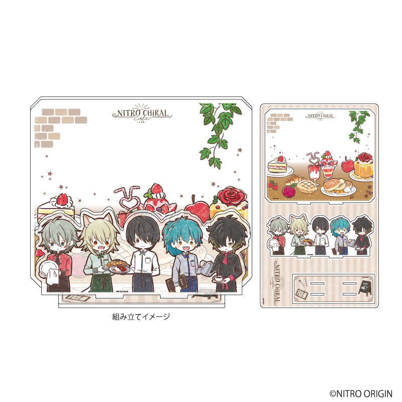 (Goods - Ornament) NITRO CHiRAL Premium Acrylic Diorama Plate 01 - Assembly Design (GraffArt)