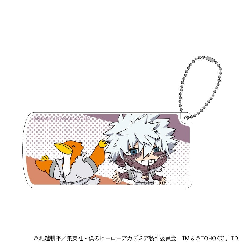 (Goods - Container) My Hero Academia x Chibi Godzilla Small Container with Sliding Lid 07/Dabi & Chibi Rodan (Chibi Art)