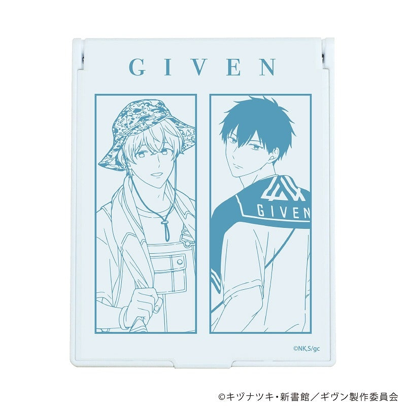 (Goods - Mirror) Given the Movie: To the Sea Big Chara Mirror 02/Ritsuka Uenoyama & Mafuyu Sato_Face ver. (feat. Exclusive Art)