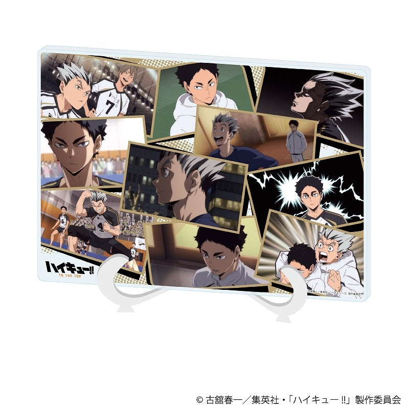 (Goods - Board) Haikyu!! Acrylic Art Board (A5 Size) 07/Stills by School ver. Fukurodani