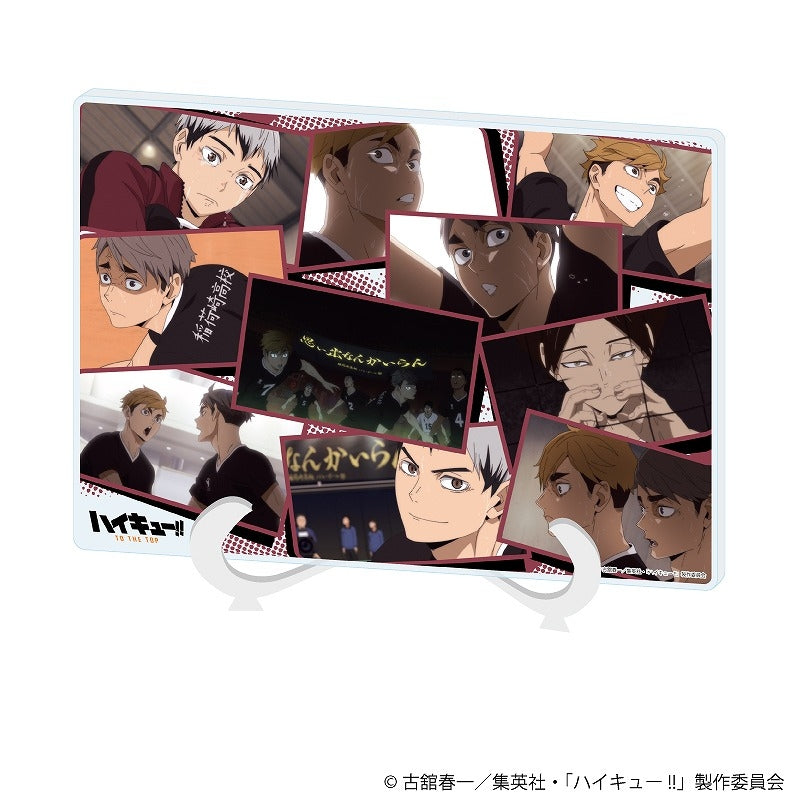 (Goods - Board) Haikyu!! Acrylic Art Board (A5 Size) 08/Stills by School ver. Inarizaki