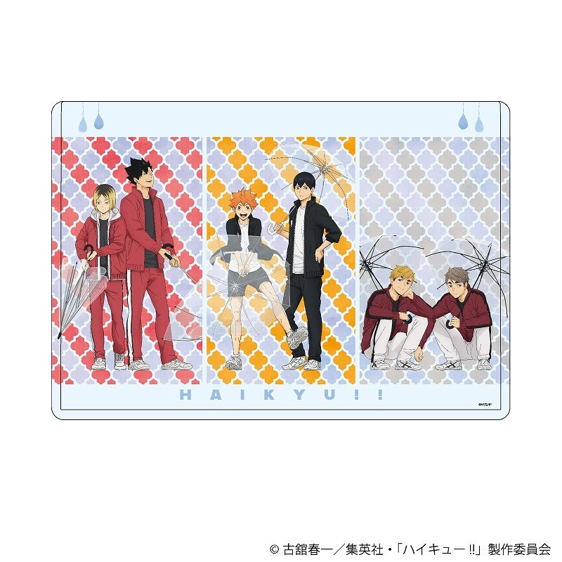 (Goods - File) Haikyu!! Chara Clear Case 06/Ensemble Design Rain ver.