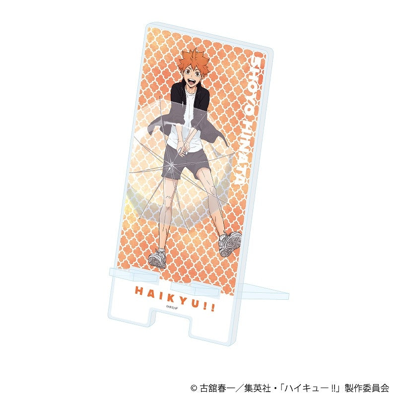 (Goods - Stand Pop) Haikyu!! Smartphone Chara Stand 07/Shoyo Hinata Rain ver.