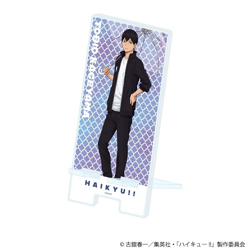 (Goods - Stand Pop) Haikyu!! Smartphone Chara Stand 08/Tobio Kageyama Rain ver.