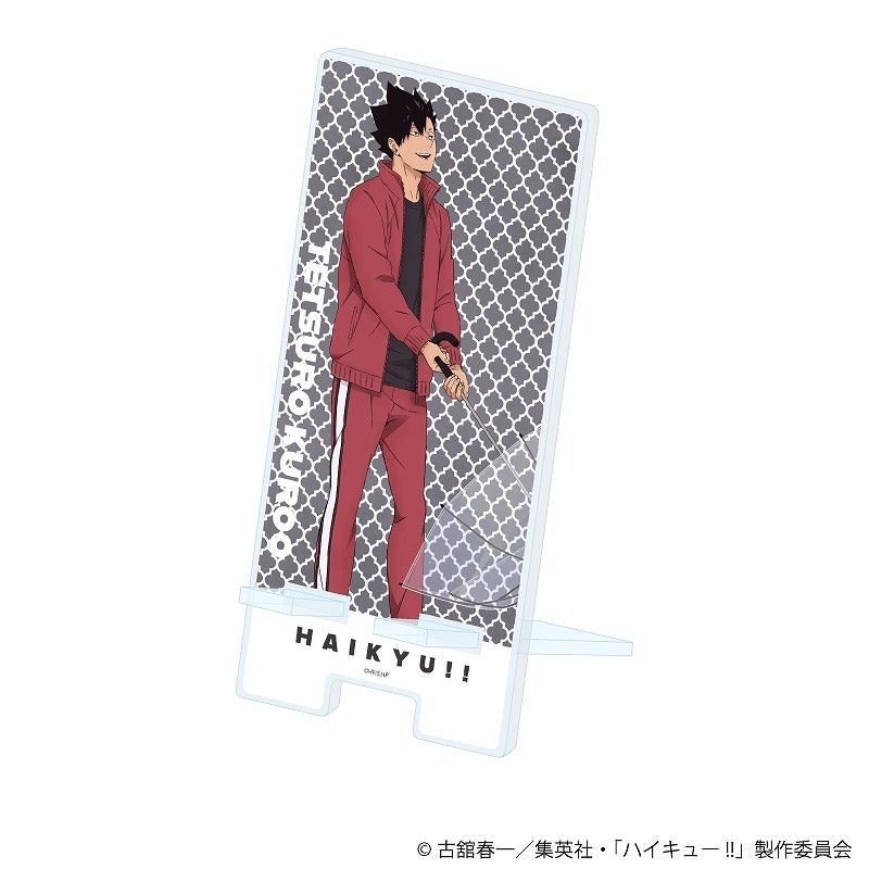 (Goods - Stand Pop) Haikyu!! Smartphone Chara Stand 10/Tetsuro Kuroo Rain ver.