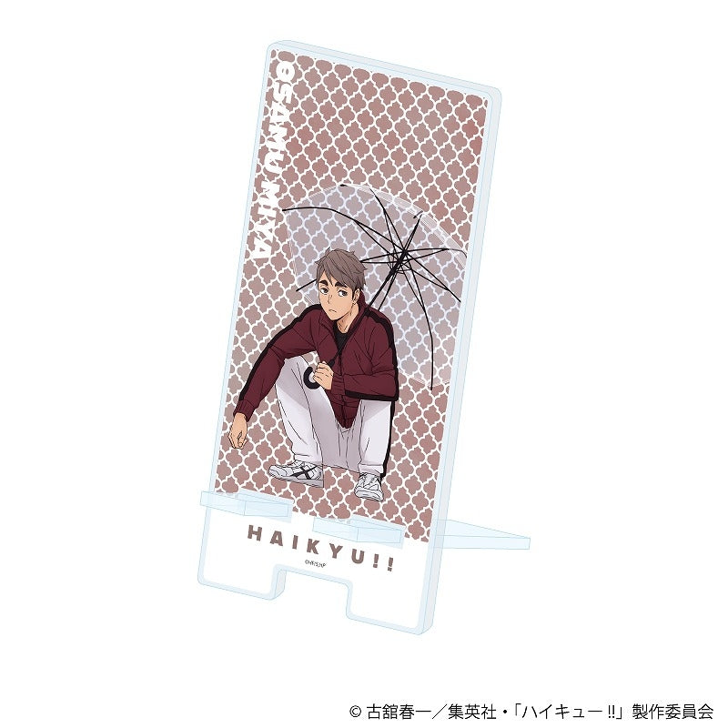 (Goods - Stand Pop) Haikyu!! Smartphone Chara Stand 12/Osamu Miya Rain ver.