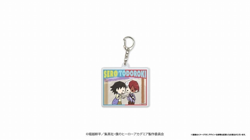 (Goods - Key Chain) My Hero Academia GraffArt Acrylic Key Chain F