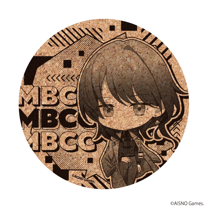 (Goods - Coaster) Path to Nowhere Cork Coaster 02/Female Chief (Chibi Art)