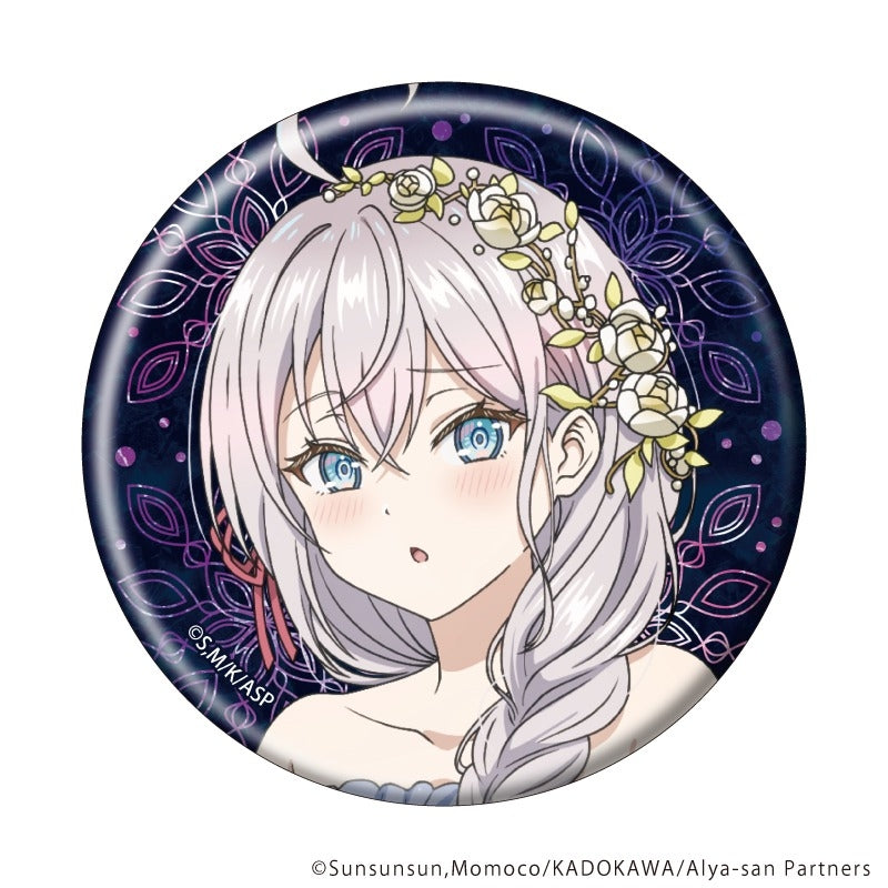 [※Blind](1BOX=10)(Goods - Badge) Alya Sometimes Hides Her Feelings in Russian Button Badge 02/Christmas Party ver. (10 Types) (feat. Exclusive Art)