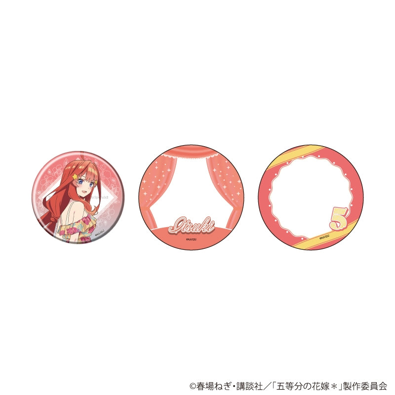 (Goods - Set) The Quintessential Quintuplets 65mm Button Badge & Decorative Tin Cover Set of 2 05/Itsuki (Official Art)