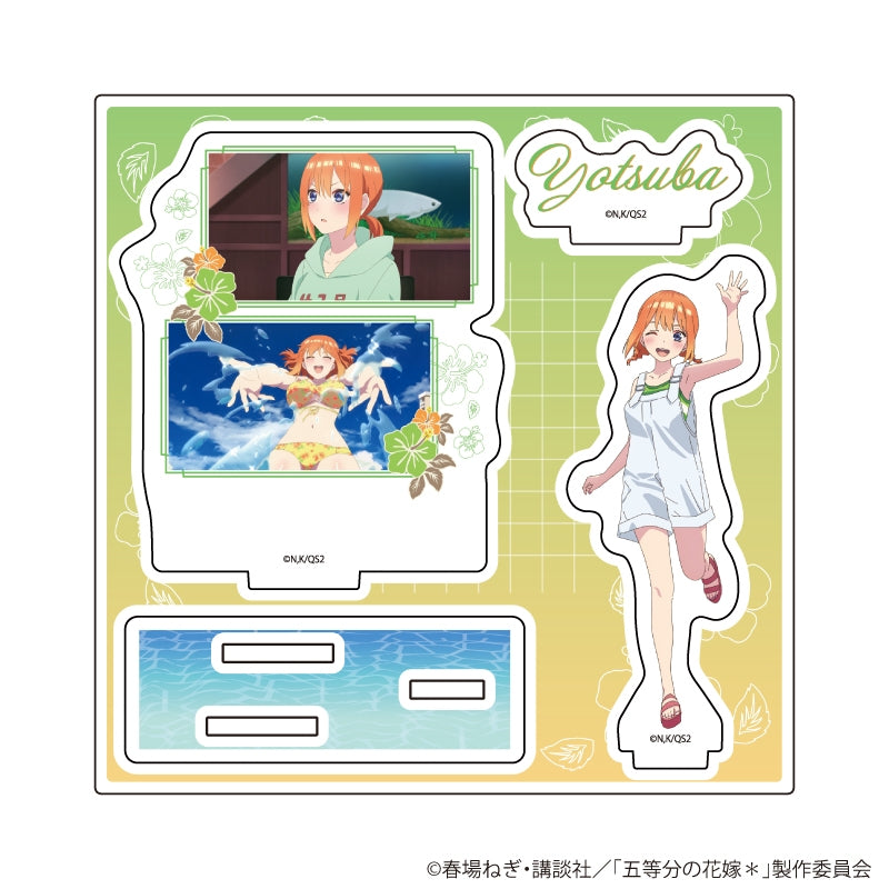 (Goods - Acrylic Stand) The Quintessential Quintuplets Acrylic Stand Plate 04/Yotsuba (Official Art)