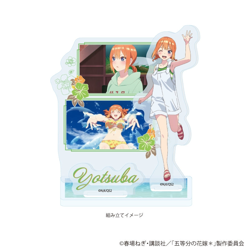 (Goods - Acrylic Stand) The Quintessential Quintuplets Acrylic Stand Plate 04/Yotsuba (Official Art)