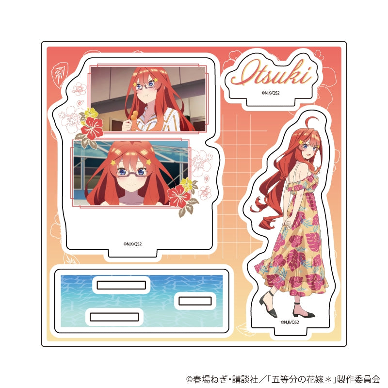 (Goods - Acrylic Stand) The Quintessential Quintuplets Acrylic Stand Plate 05/Itsuki (Official Art)