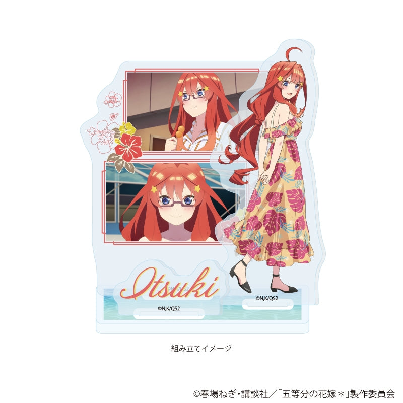 (Goods - Acrylic Stand) The Quintessential Quintuplets Acrylic Stand Plate 05/Itsuki (Official Art)