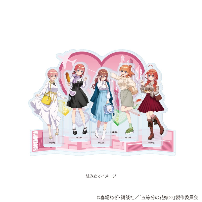 (Goods - Acrylic Stand) The Quintessential Quintuplets Acrylic Diorama 02/Ensemble Design Osaka Date ver. (Official Art)