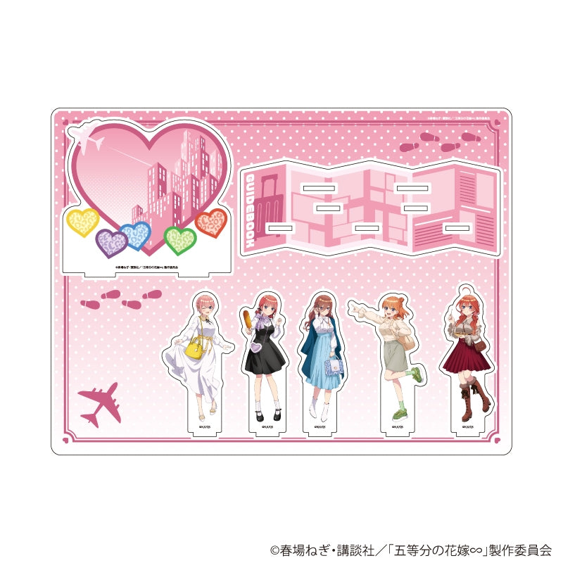 (Goods - Acrylic Stand) The Quintessential Quintuplets Acrylic Diorama 02/Ensemble Design Osaka Date ver. (Official Art)