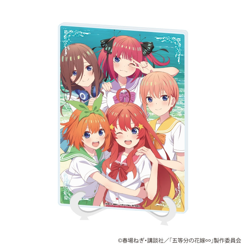 (Goods - Board) The Quintessential Quintuplets Acrylic Art Board (A5 Size) 05/Ensemble Design (Official Art)