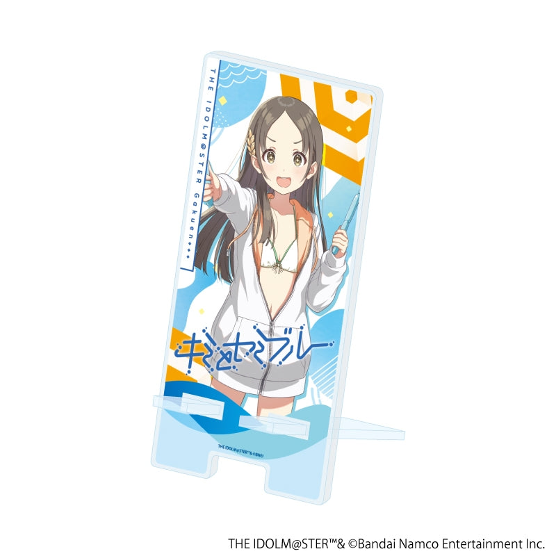 (Goods - Acrylic Stand) Gakuen iDOLM@STER Smartphone Chara Stand 06/China Kuramoto Summer '24 ver.