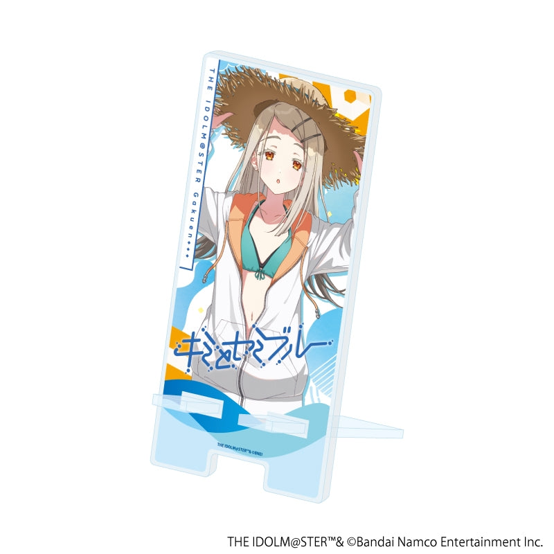 (Goods - Acrylic Stand) Gakuen iDOLM@STER Smartphone Chara Stand 08/Hiro Shinosawa Summer '24 ver.