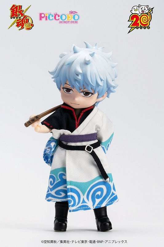 (Action Figure) PICCODO ACTION DOLL Gintama Gintoki Sakata Chibi Doll