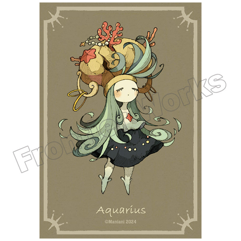 (Goods - Sticker) Maniani World 2024SMR Constellation Sticker Aquarius