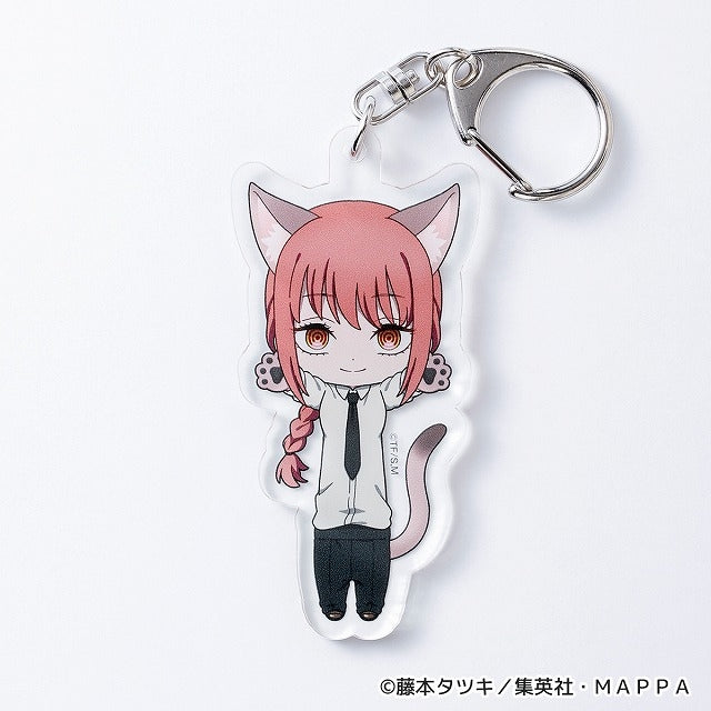 (Goods - Key Chain) Chainsaw Man NOBI-NEKO Acrylic Key Chain (Makima)