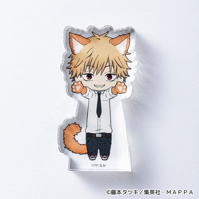 [※Blind](1BOX=7)(Goods - Ornament) Chainsaw Man NOBI-NEKO Stand Up