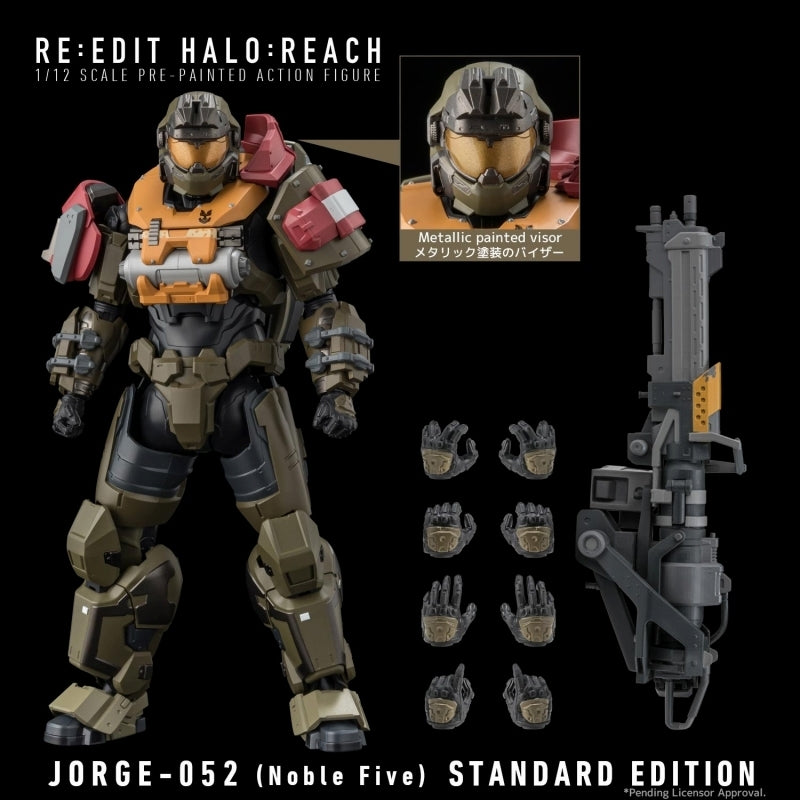 (Action Figure) RE: EDIT HALO: REACH JORGE-052 (Noble Five) 1/12