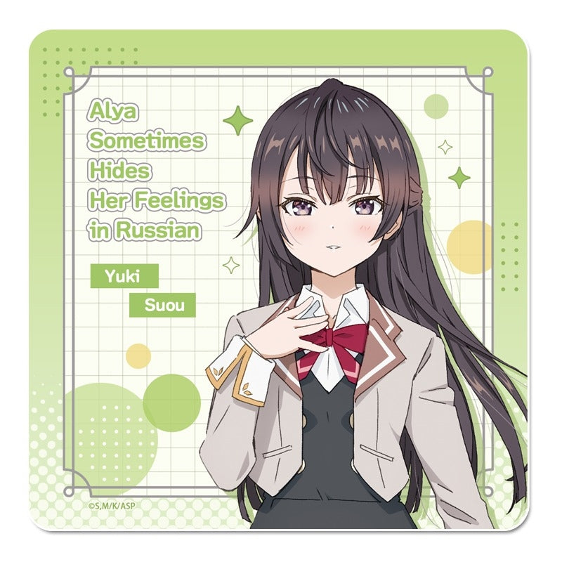 (Goods - Coaster) Alya Sometimes Hides Her Feelings in Russian Rubber Mat Coaster (Yuki Suou)