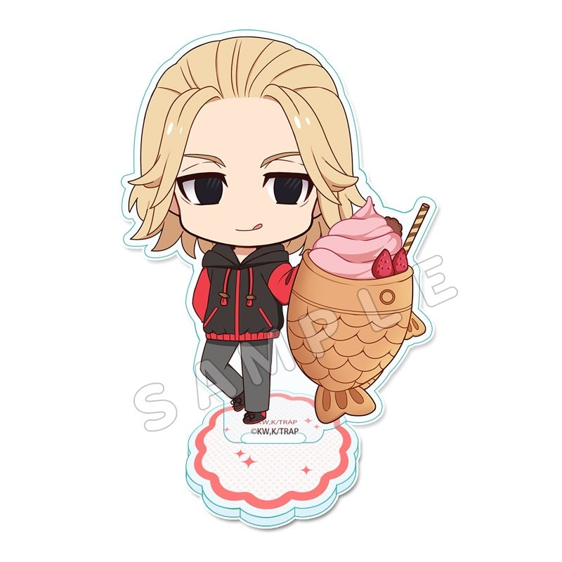 (Goods - Stand Pop) Tokyo Revengers PuchiChoco Mini Acrylic Stand (Manjiro Sano) Popsicle ver.